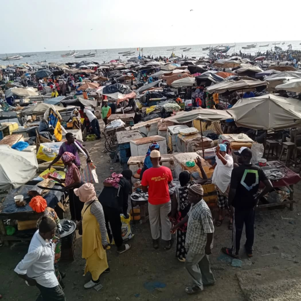 L’arrivée des pêcheurs